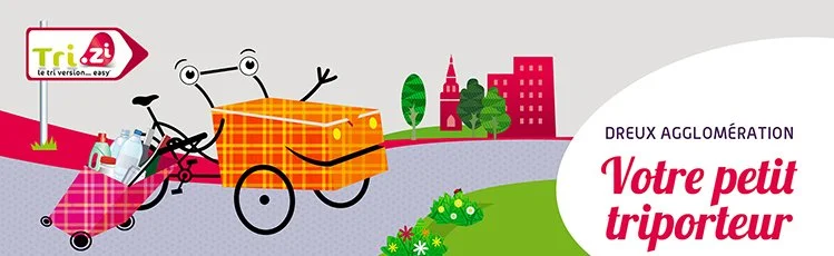 Communication sur la collecte des déchets – Le Triporteur