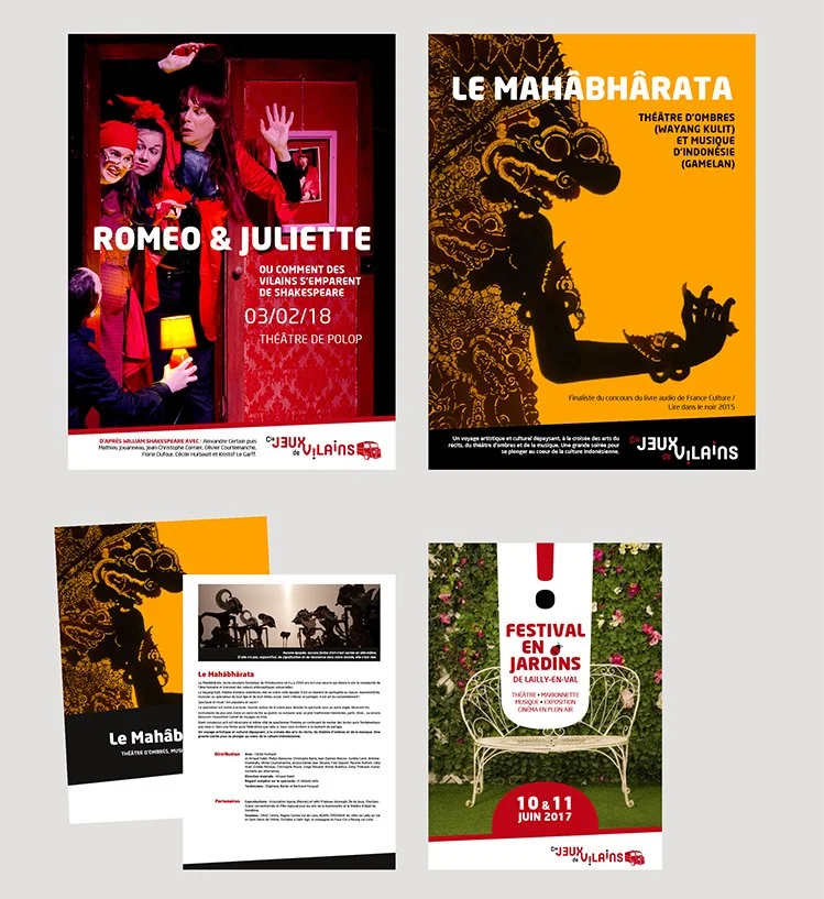 Création d'identité visuelle pour une compagnie artistique 4